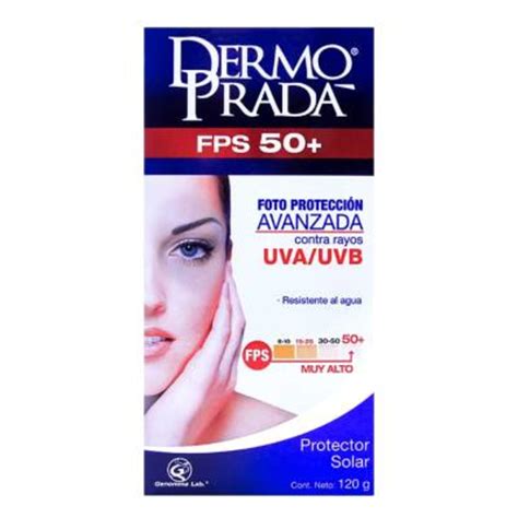 Protector solar Dermo Prada FPS 50+ 120 g 